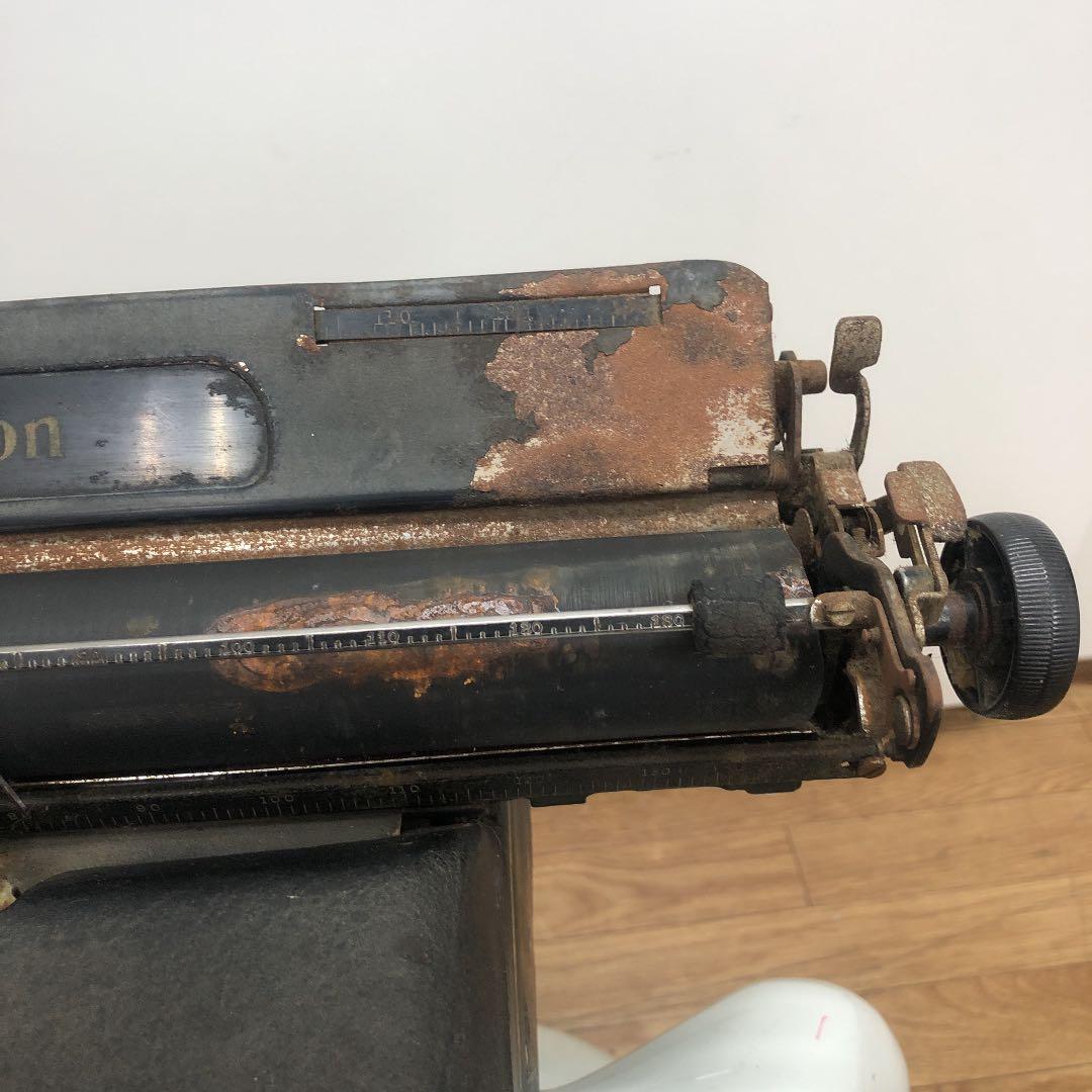 早乙女一弘 アメリカレミントン製タイプライター、ジャンク品アンティーク