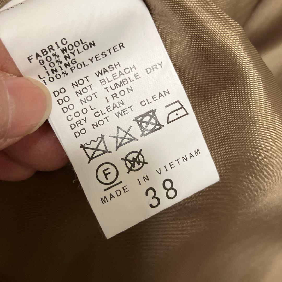 FRAMeWORK メルトンスタンドポンチョコート