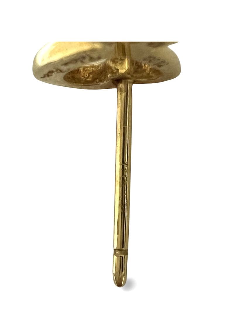 Tiffany & Co. ティファニー K18 ラビングハート　ピアス 片耳