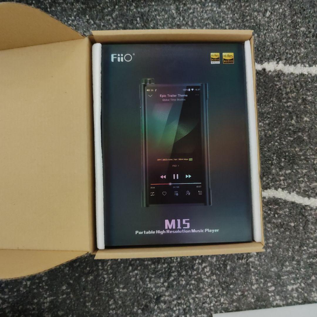 FiiO M15　DAP　革ケース付　付属品完備　アクセサリー豊富