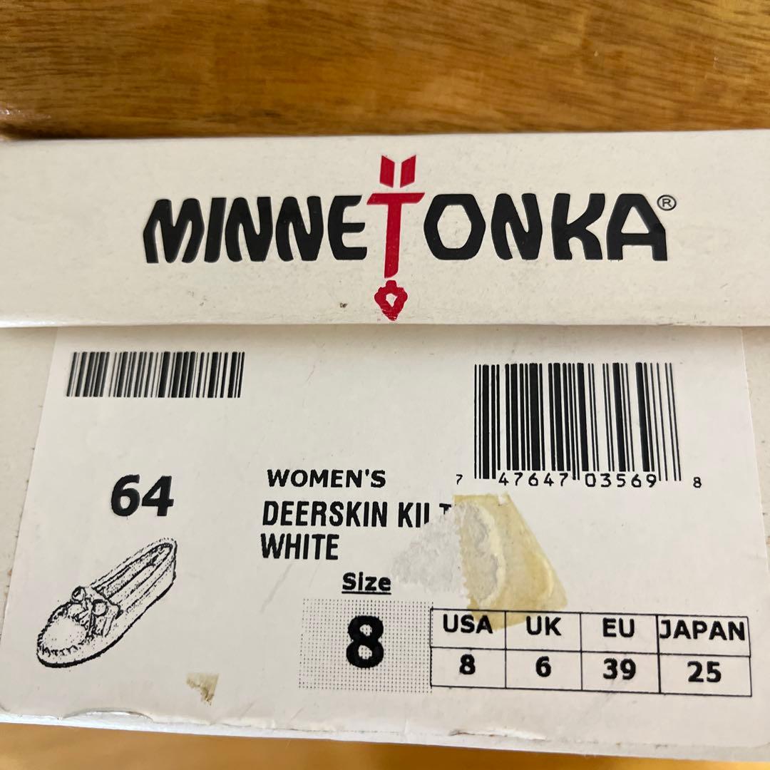 【327】レディースミネトンカDeer Skin 25cm 8