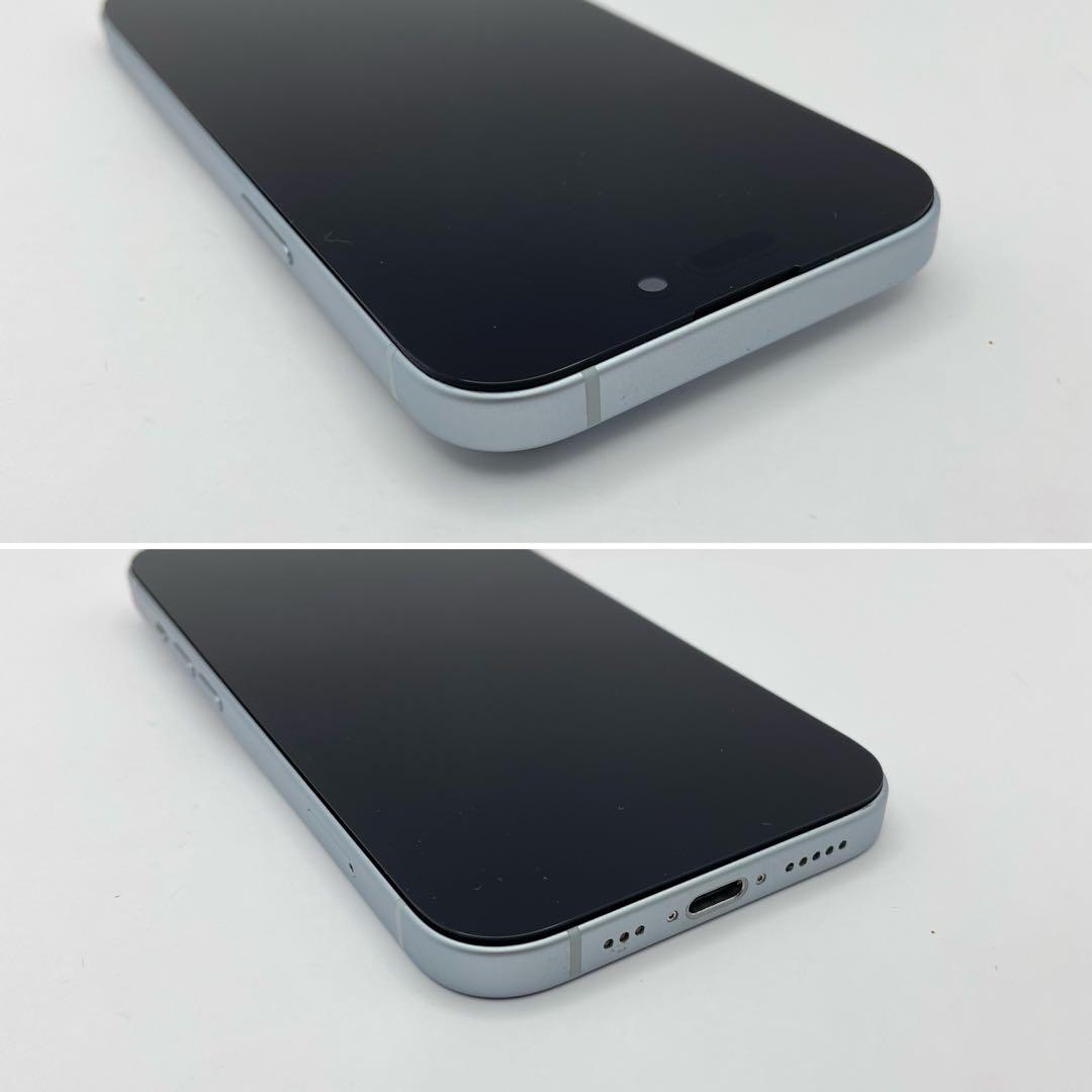 iPhone 15 256GB バッテリー100% ブルー SIMフリー