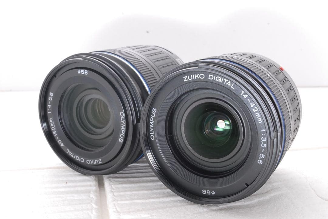 ショット数896回✨ OLYMPUS E-410 ダブルズームセット 趣味撮影に