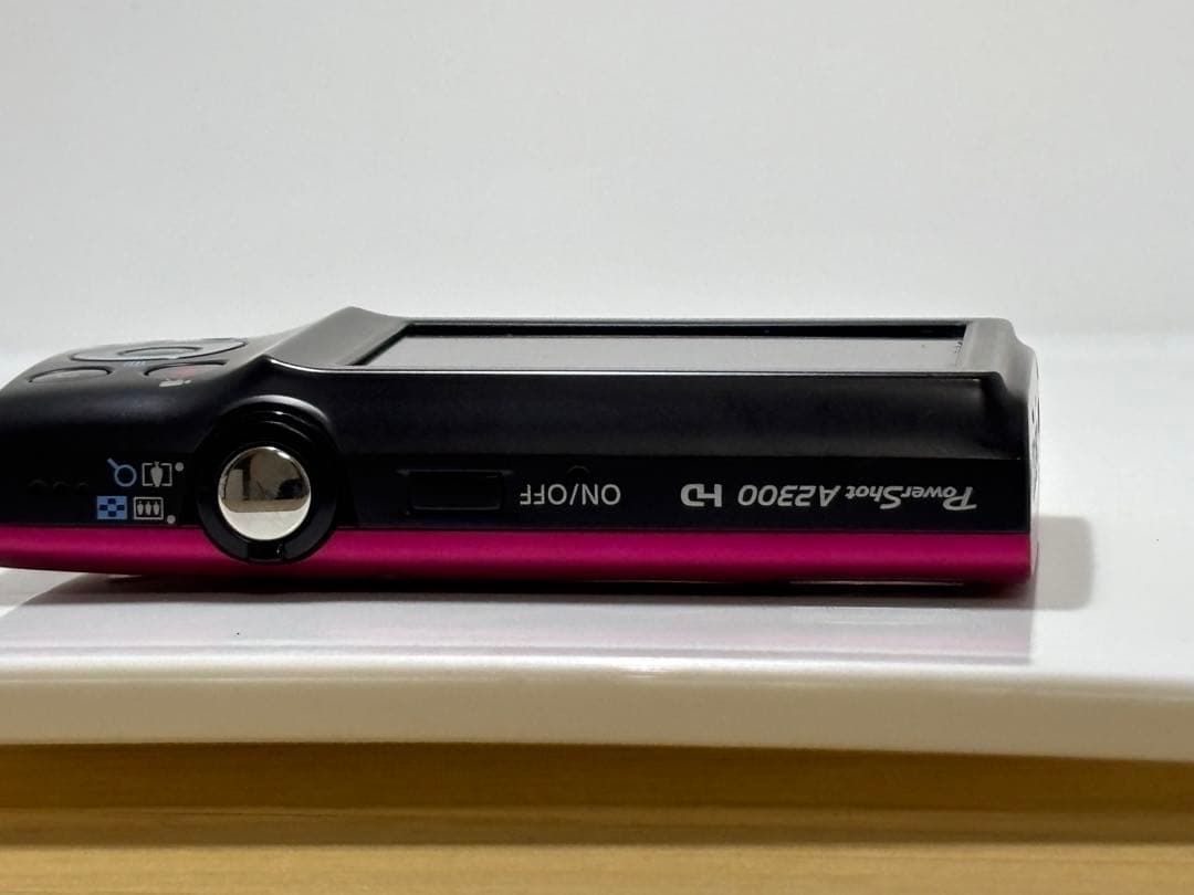 写真あり【箱付美品】キャノンCanon PowerShot A2300 ピンク