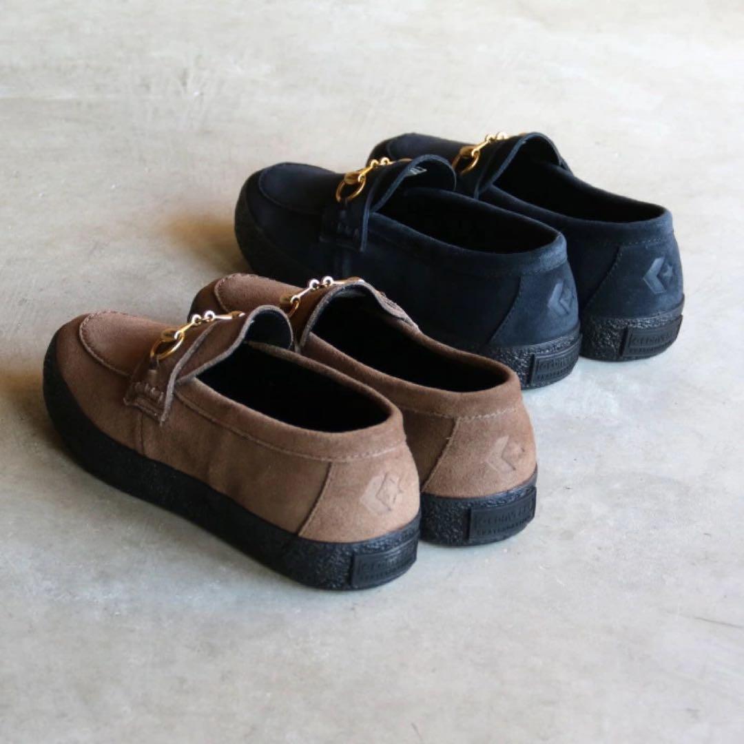 CONVERSE スエード ビットローファー