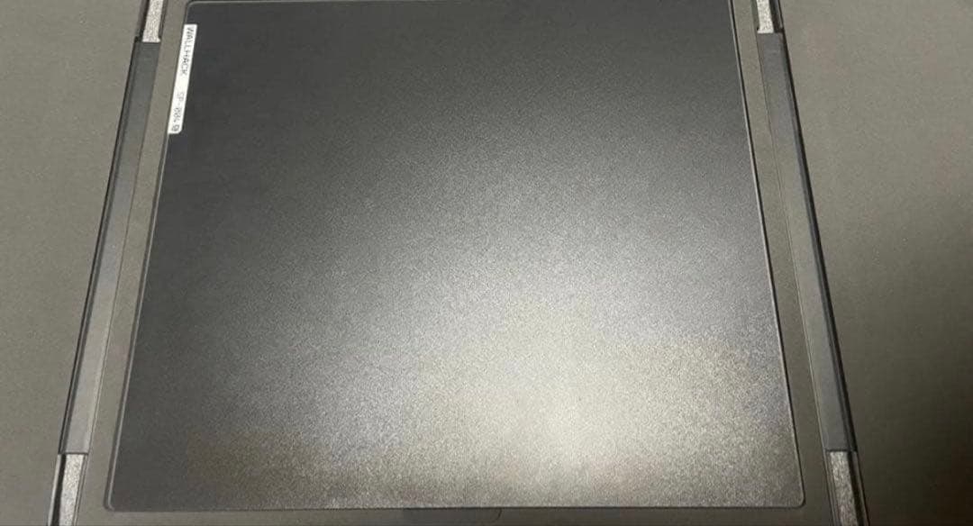 WALLHACK /ウォールハック　ブラック ガラスマウスパッド