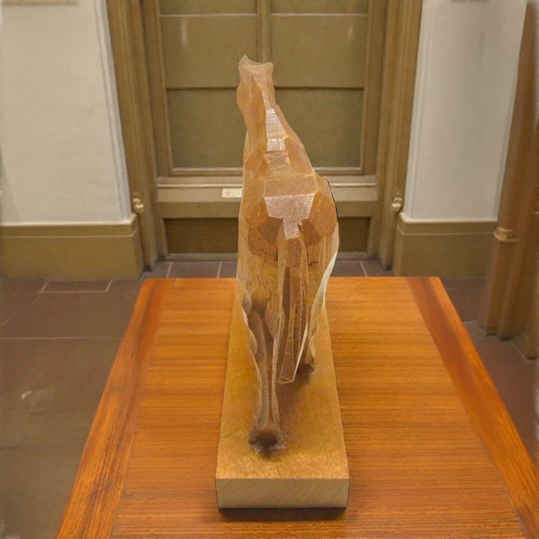 青森 津軽 南部馬 二代目笙舟 山口利信 木彫 一刀彫 郷土玩具 農民美術 午年