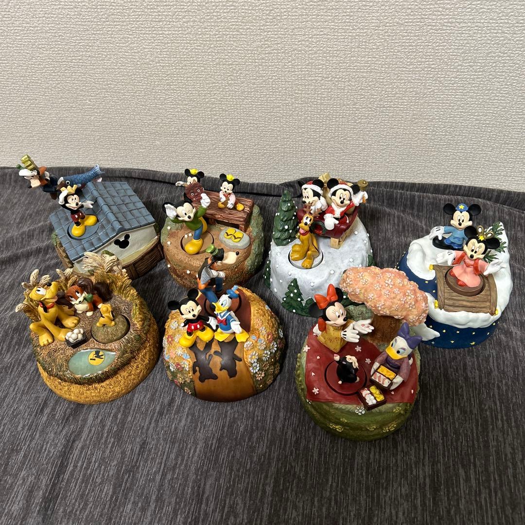 ディズニーオルゴール7点セット