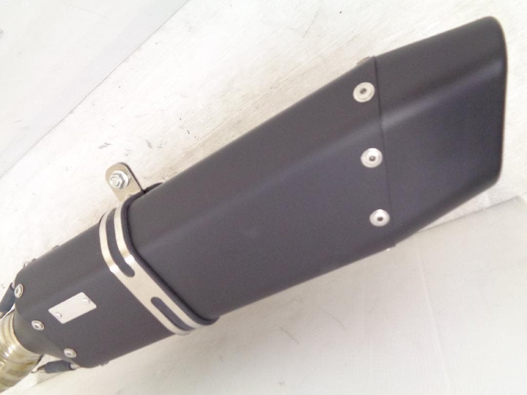 ZX6R ZX636G 19-23 トリックスター イカズチ ブラック マフラー