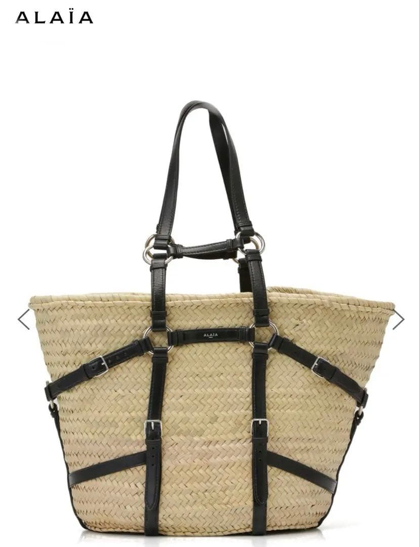 レア　新品未使用 定価15.5万 Alaia かごバッグ アラ イア　タグ付き