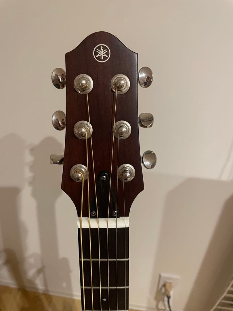 [美品] ヤマハサイレントギターSLG200S／スタンド•譜面台•ケース全セット