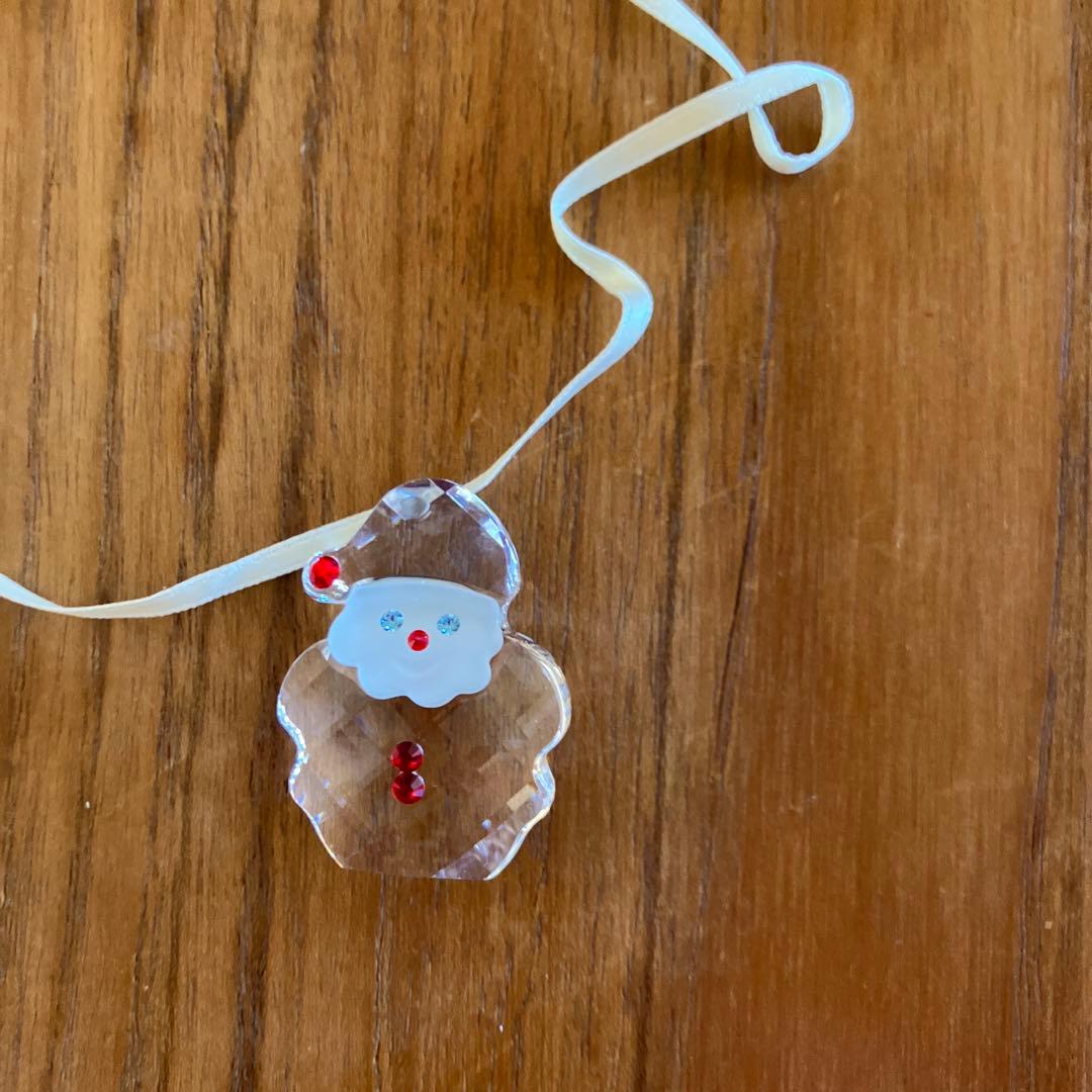 スワロフスキー　クリスマスオーナメント5点セット