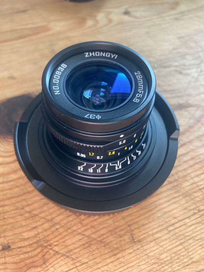 中一光学TOURIST 28mm F5.6 FUJIFILM GFX Gマウント