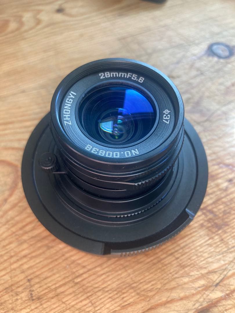 中一光学TOURIST 28mm F5.6 FUJIFILM GFX Gマウント