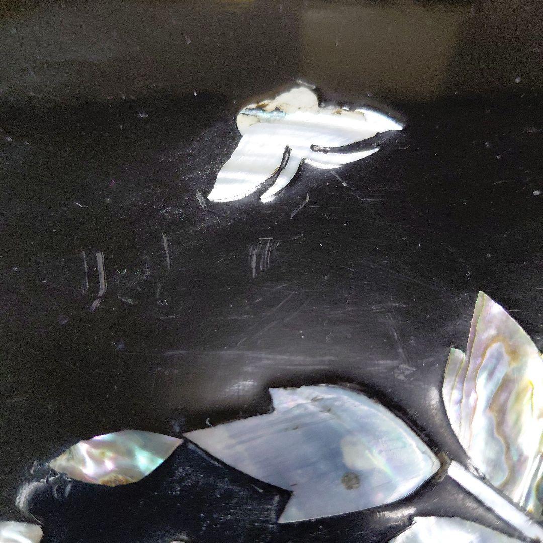 李朝　螺鈿細工　ソバン　四方膳