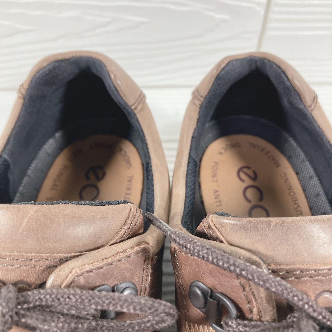 【未使用級】　ecco エコー　ゴアテックス　レザー　シューズ　26㎝
