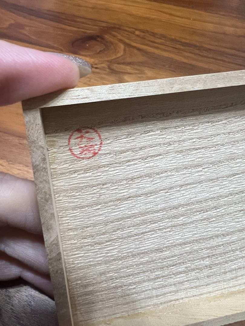 美品:未使用　HIKARI ニッパー　木製ボックス付き