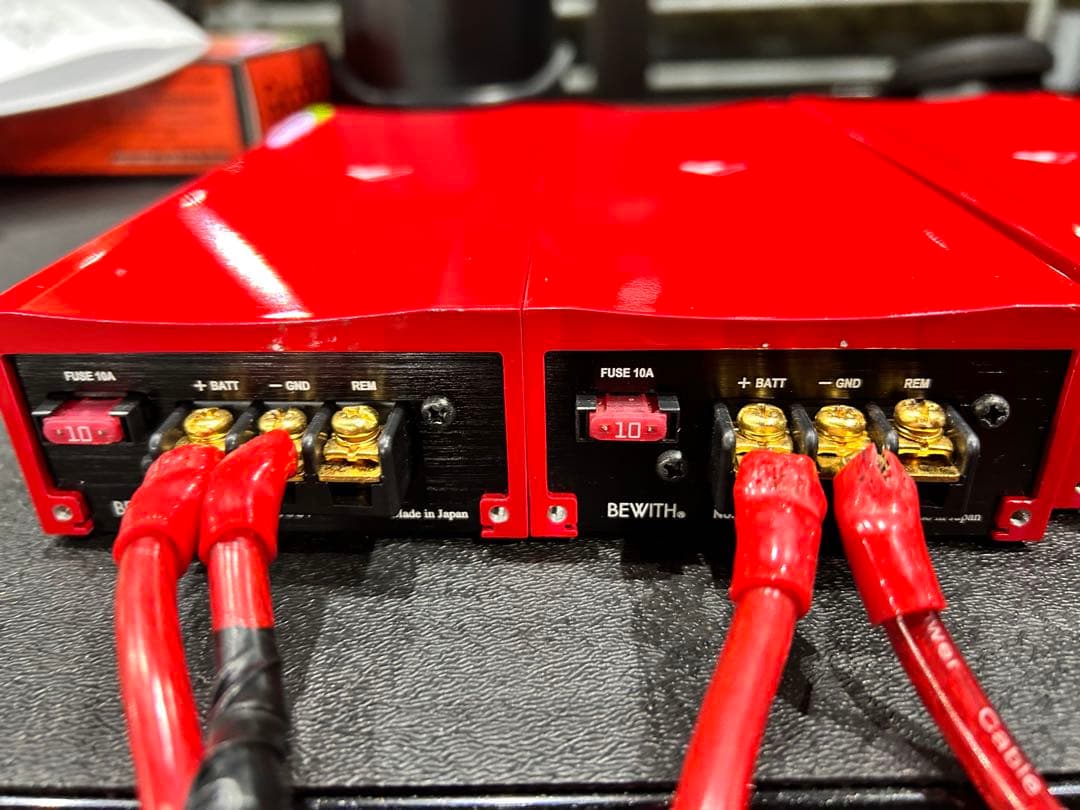 Bewith パワーアンプ Reference R107S Rosso