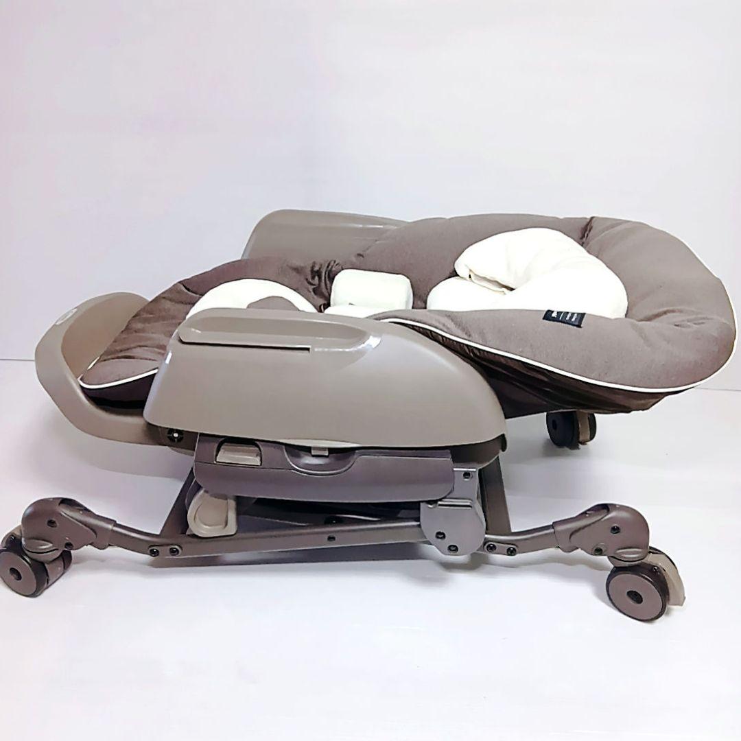 美品 Combi ネムリラAT BEDI 電動ハイローチェア バウンサー