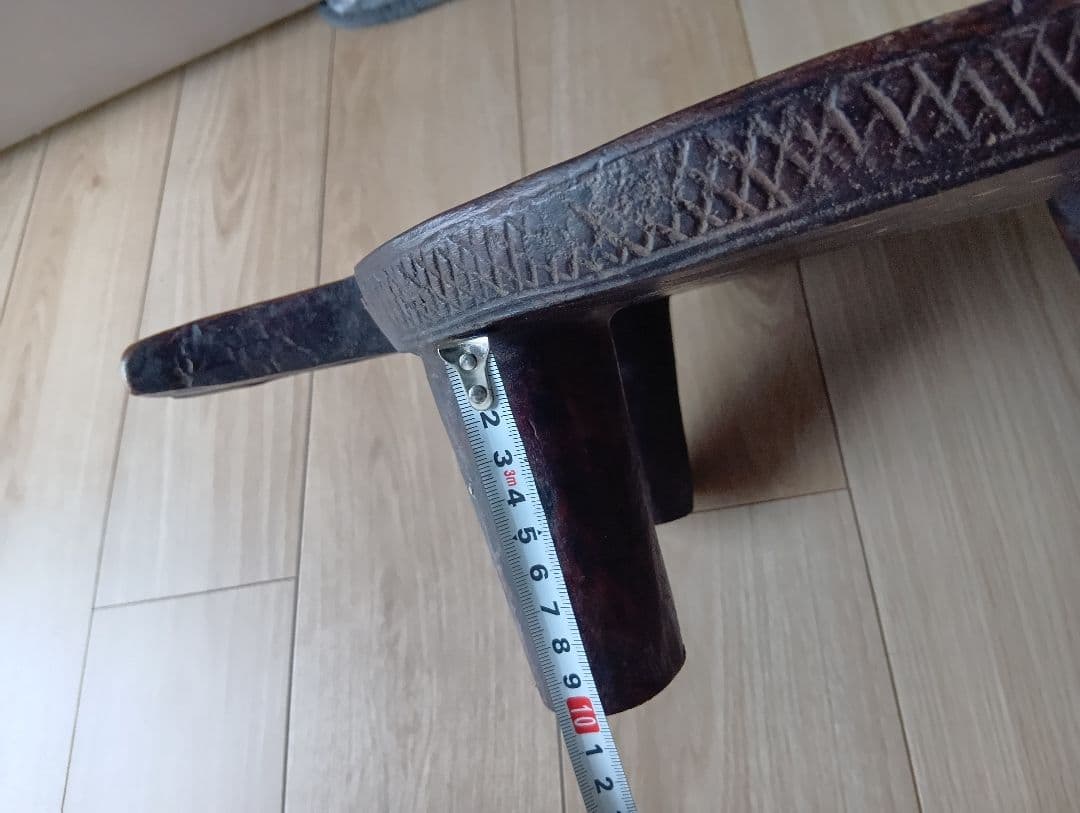 アフリカ　エチオピア　アンティーク　コーヒーテーブル