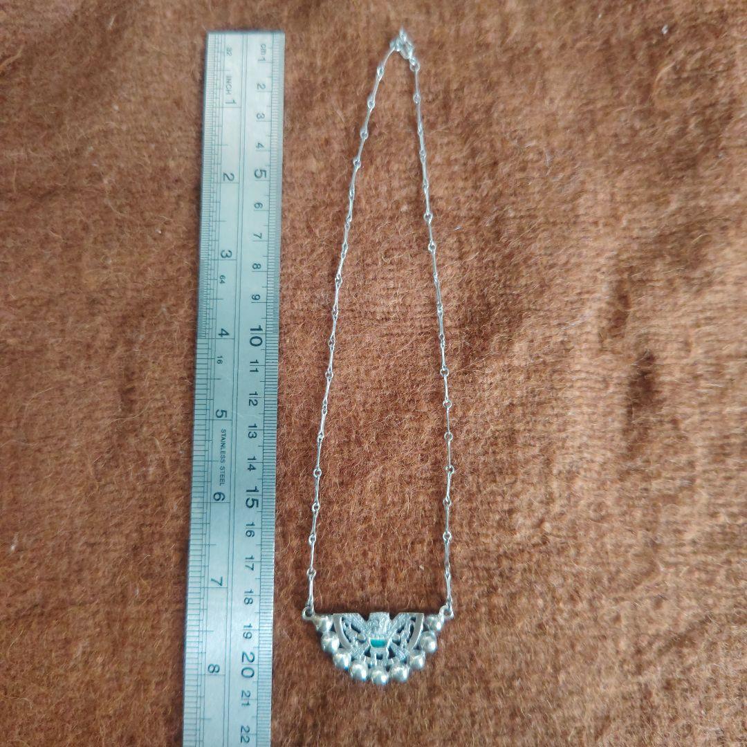 シルバー　ネックレス　シパン　ラピスラズリ