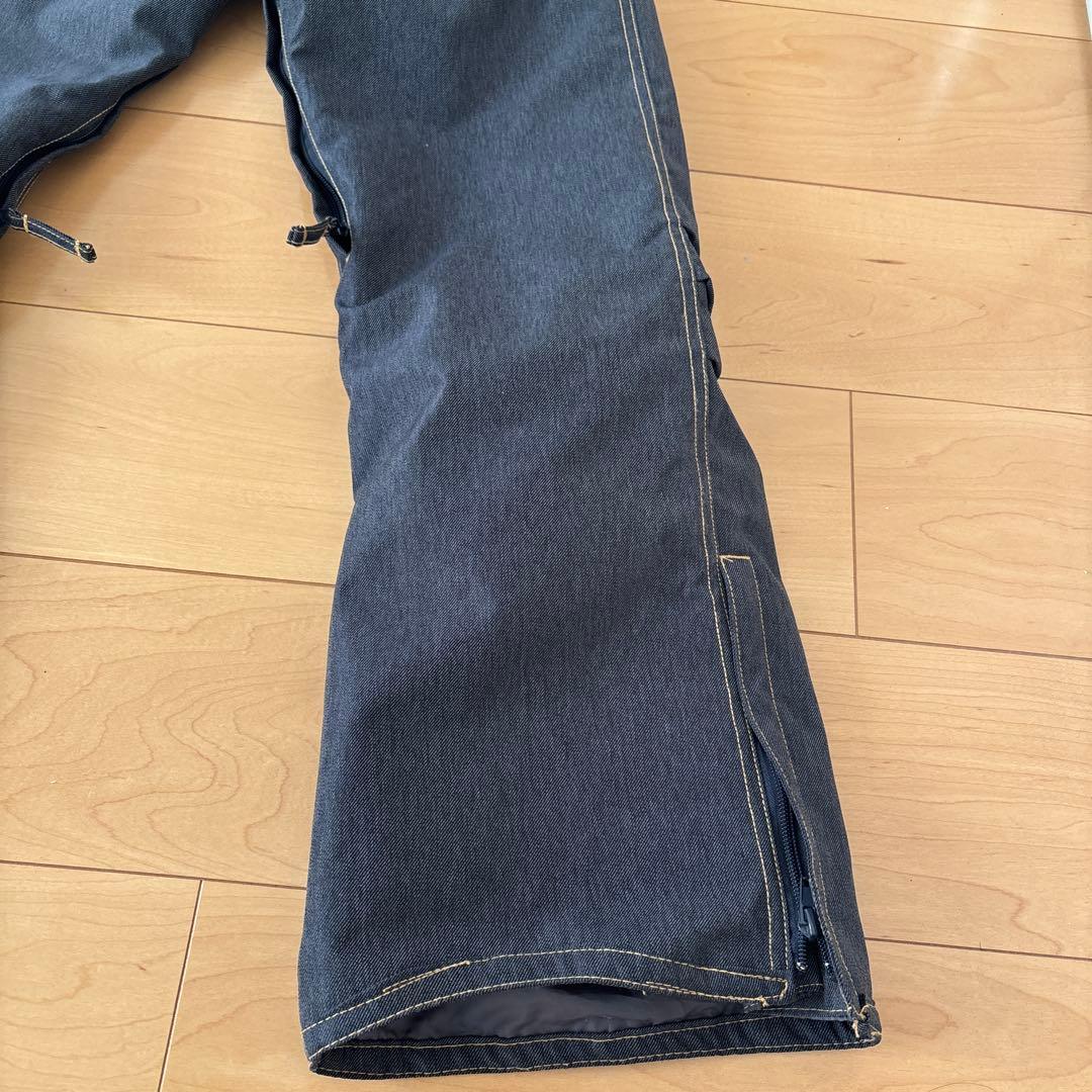 【美品】スノボ デニムパンツ　ユニセックスS