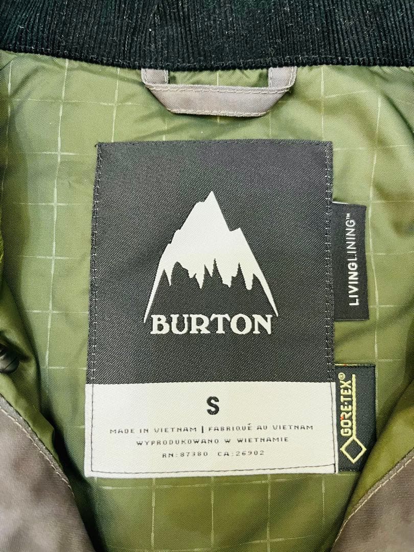 BURTON GORE-TEX 迷彩柄ジャケット S