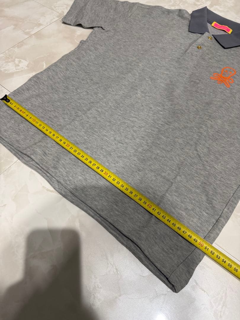 MARK & LONA グレーポロシャツ