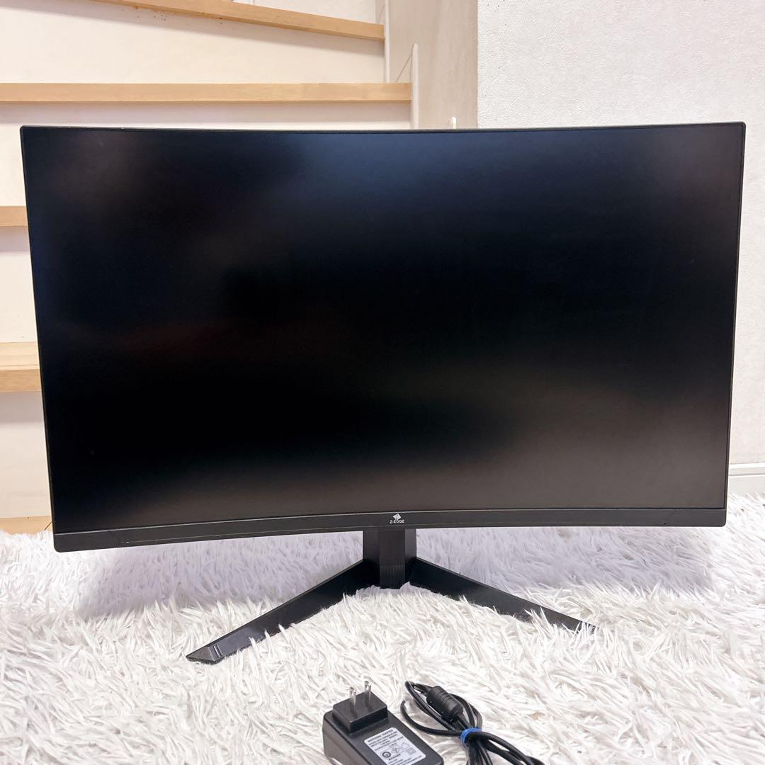 【美品】Z-EDGE UG27S 27インチ 湾曲 ゲーミング　モニター