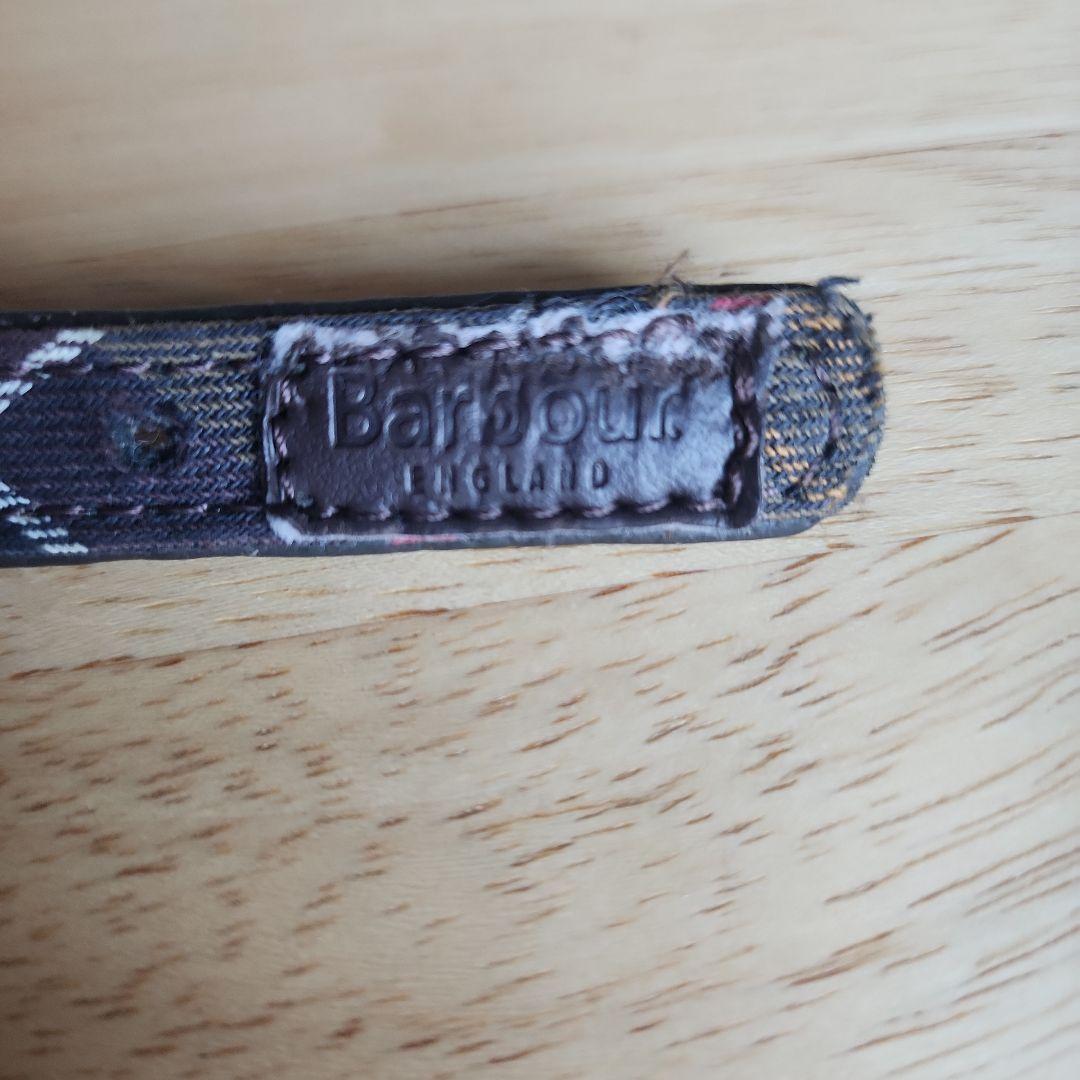 Barbour タータンチェック柄　犬用首輪・リードセット