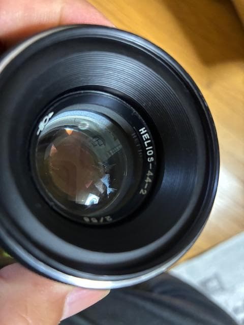 39 　美品　ぐるぐるボケレンズ　ヘリオス　44-2