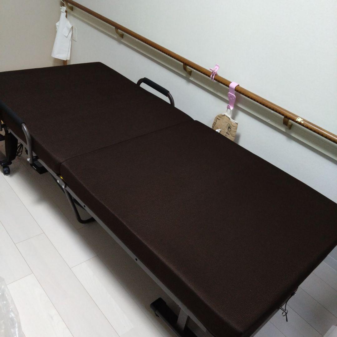 アイリスオーヤマ　電動リクライニング折りたたみベッド