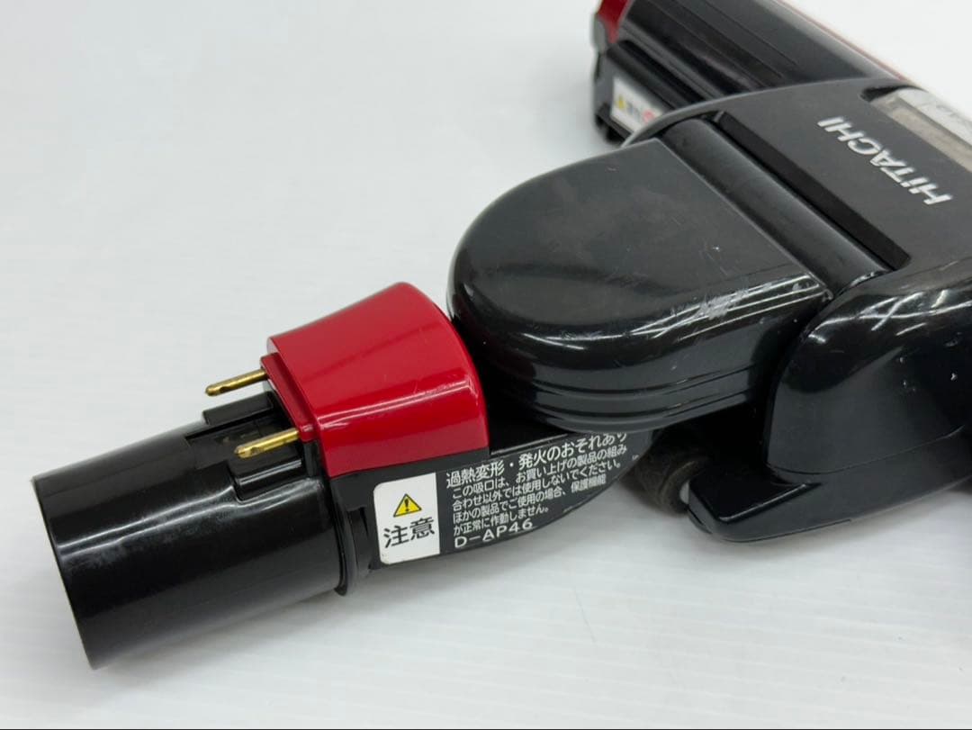 赤　即日発送　動作保証品　D-AP46 日立　掃除機　ヘッド　回転ブラシ　吸い口