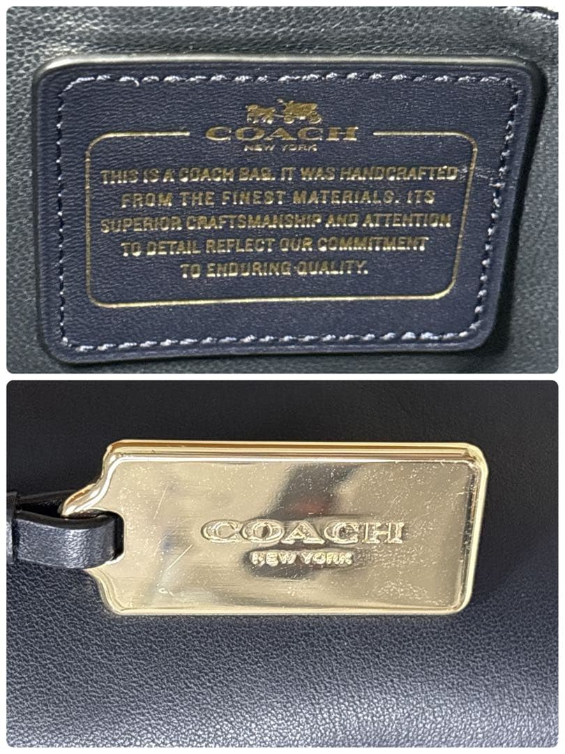 コーチCOACHショルダーバッグ 2way ノマド ホーボー Y2K A4