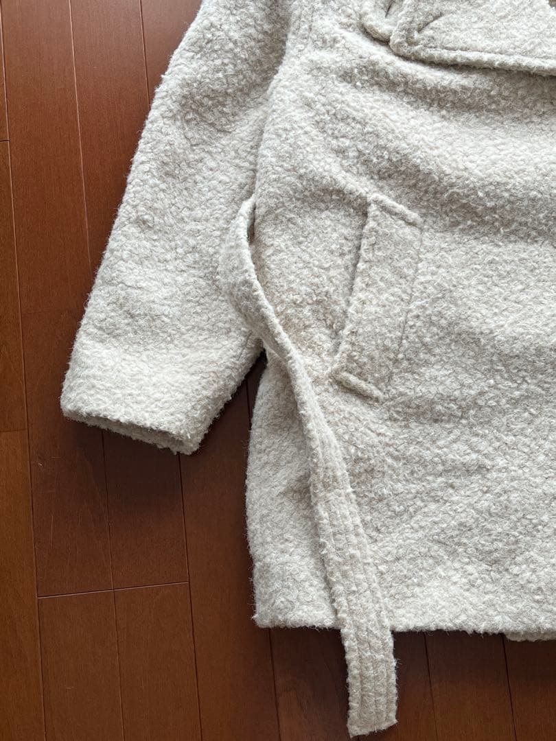 新年セール　OHOTORO コートミドル　2way Half Coat