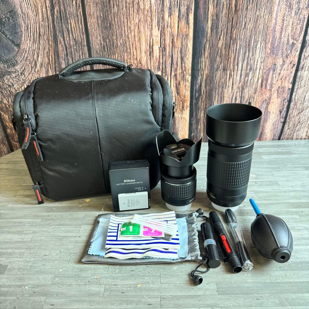 Nikon ニコン D3400 18-55&70-300mm ダブルズームキット