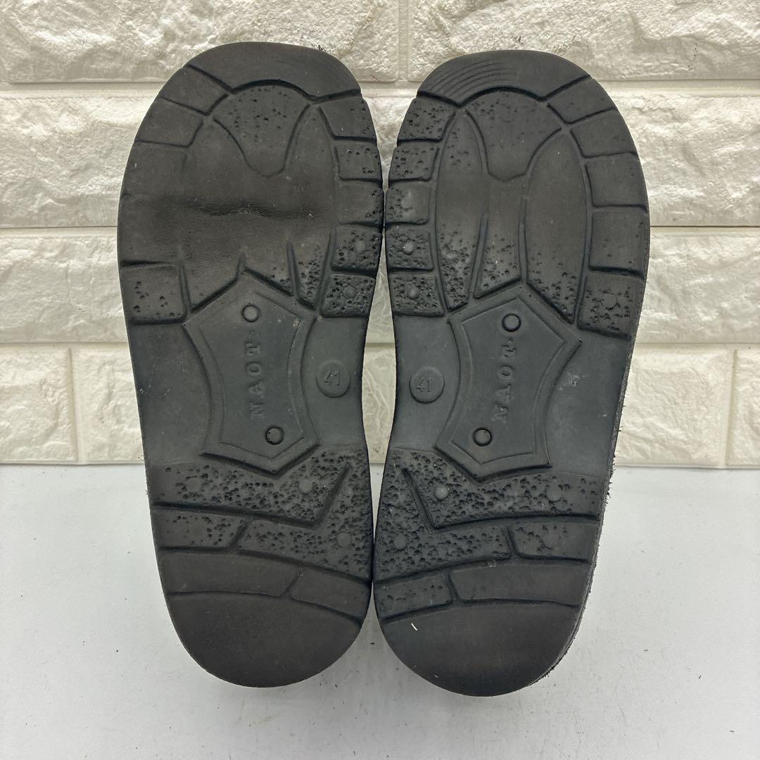 【良品】naot ナオト ダニエラ レザーシューズ レースアップ 41 革靴