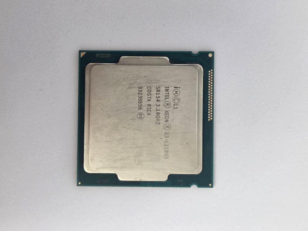 i7-4790 や Xeon E-2124M などジャンクCPUメモリ詰め合わせ