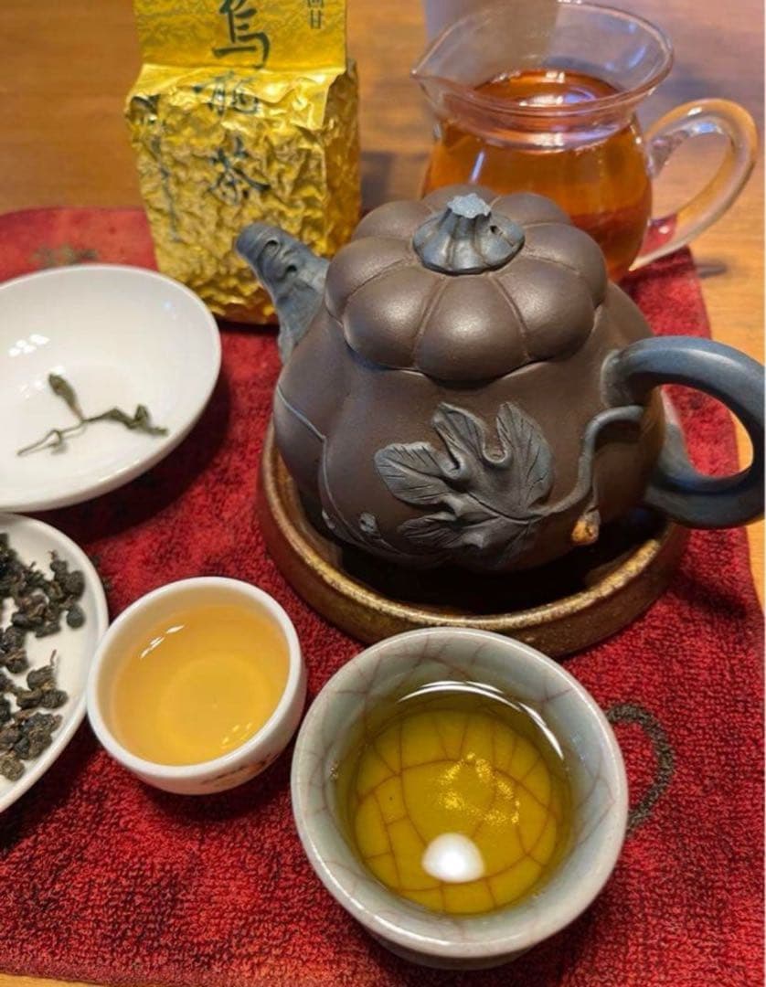 【台湾好茶】新発売 頂級 凍頂烏龍茶 五分火 中強い焙煎香 150g *4点