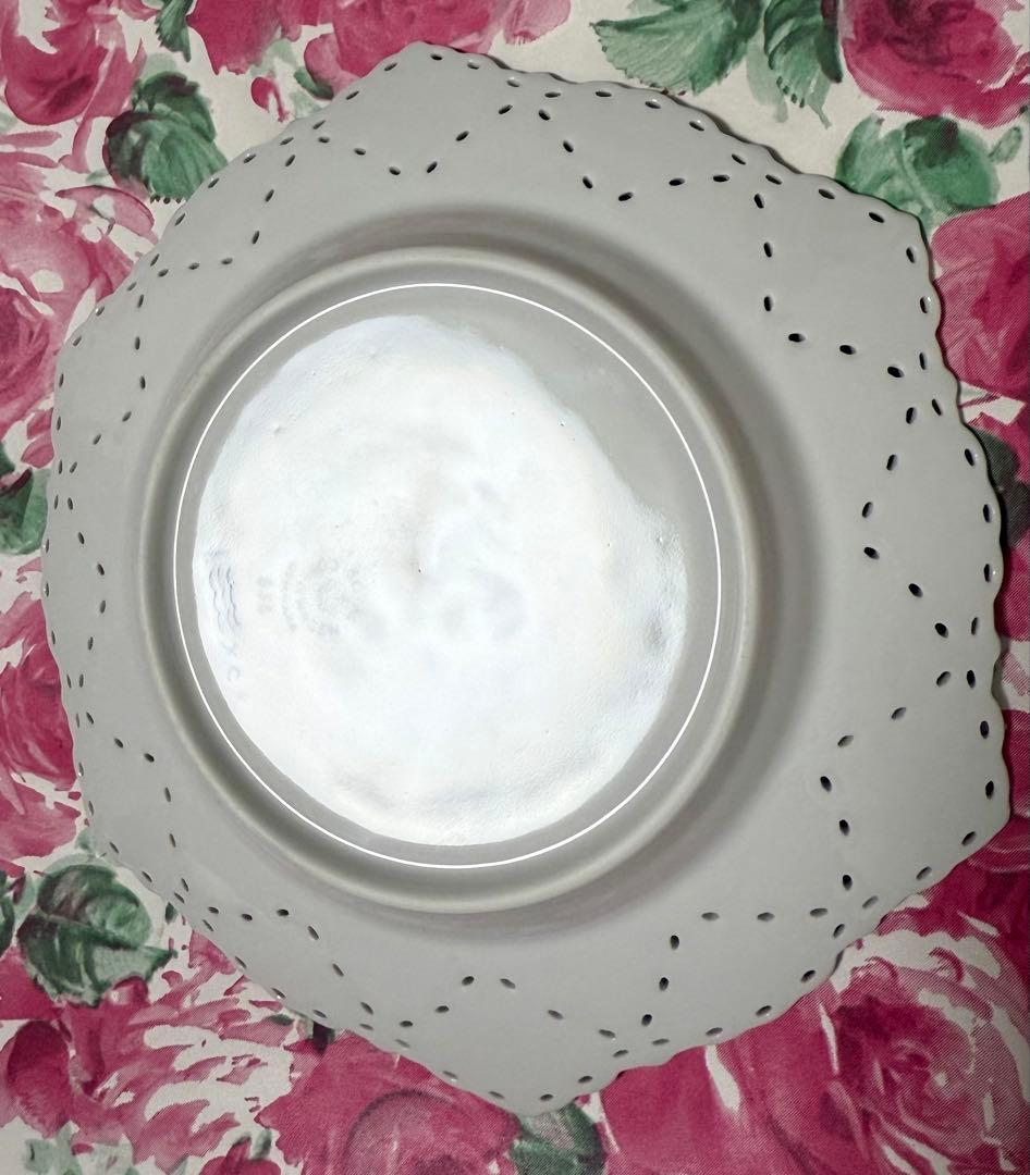 デンマーク産★ロイヤルコペンハーゲン ダブルレース プレート 18cm