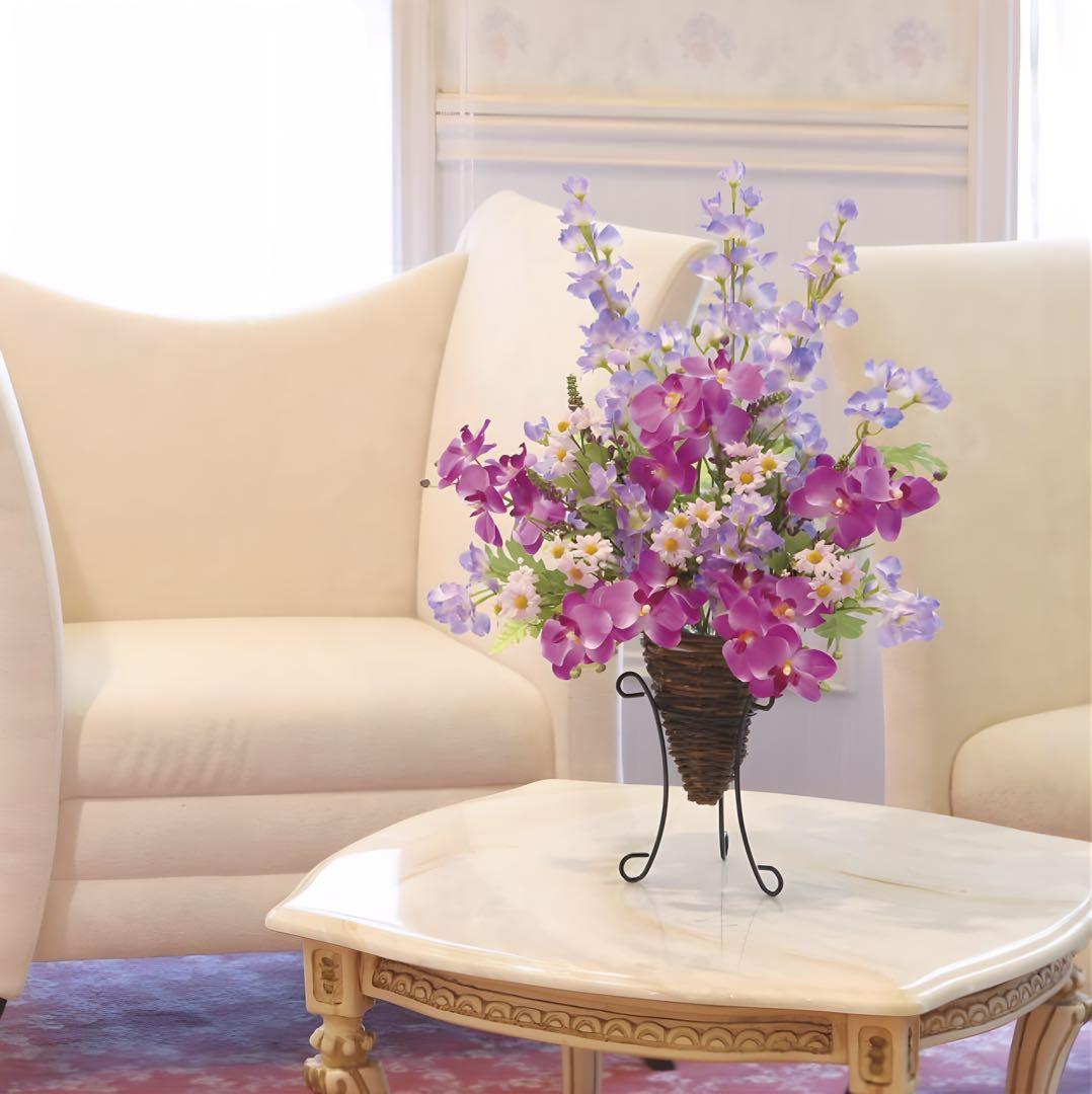 光触媒　人工観葉植物　ウォールグリーン　フェイクグリーン　コチョウランスタンド5