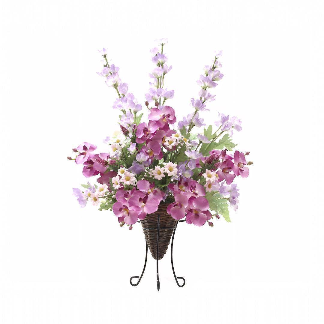 光触媒　人工観葉植物　ウォールグリーン　フェイクグリーン　コチョウランスタンド5