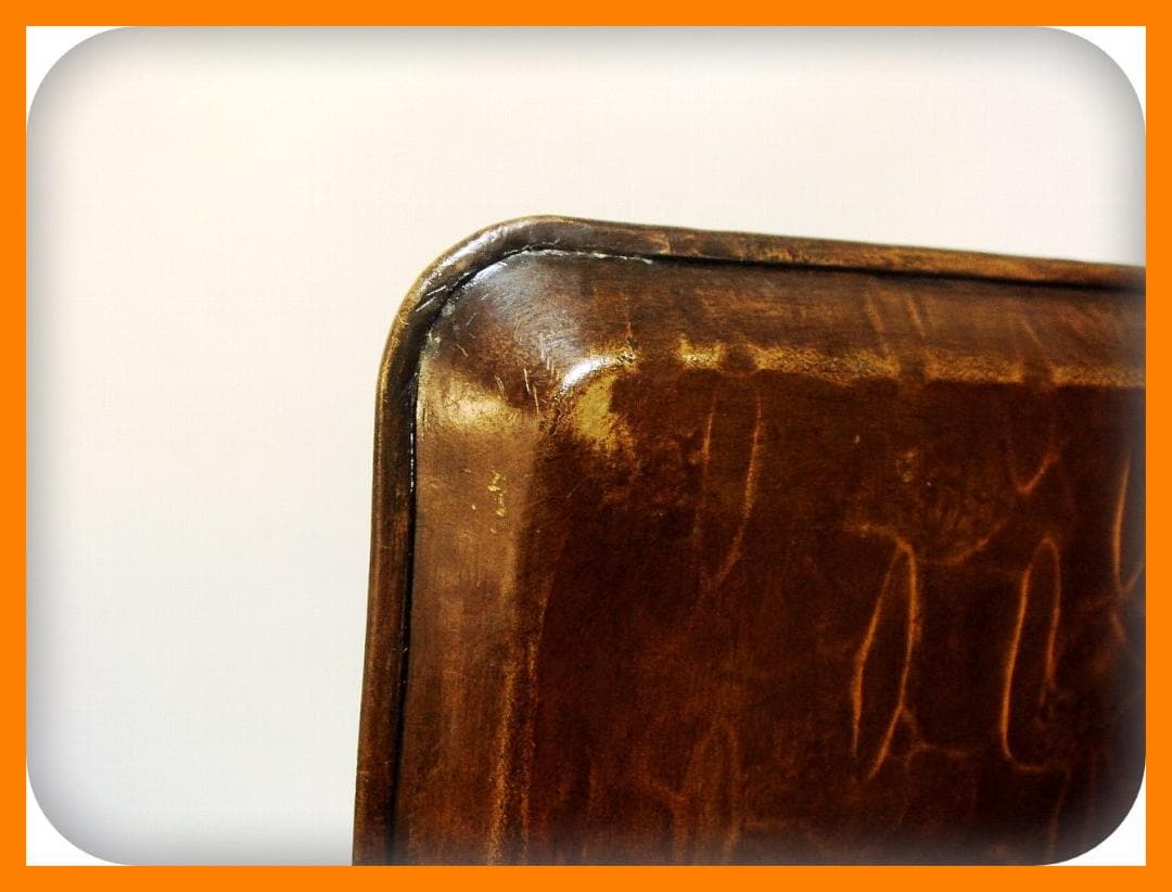 538『唐銅 盆 箱付き』　/骨董品 古美術 古玩 アンティーク