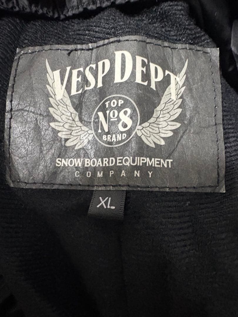 スノーボードウェア 黒/赤/白