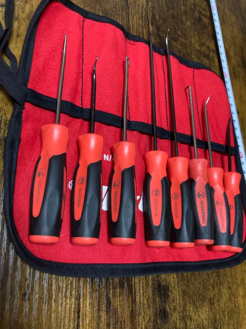 snapon ピックツールセット　ケース付き　スナップオン