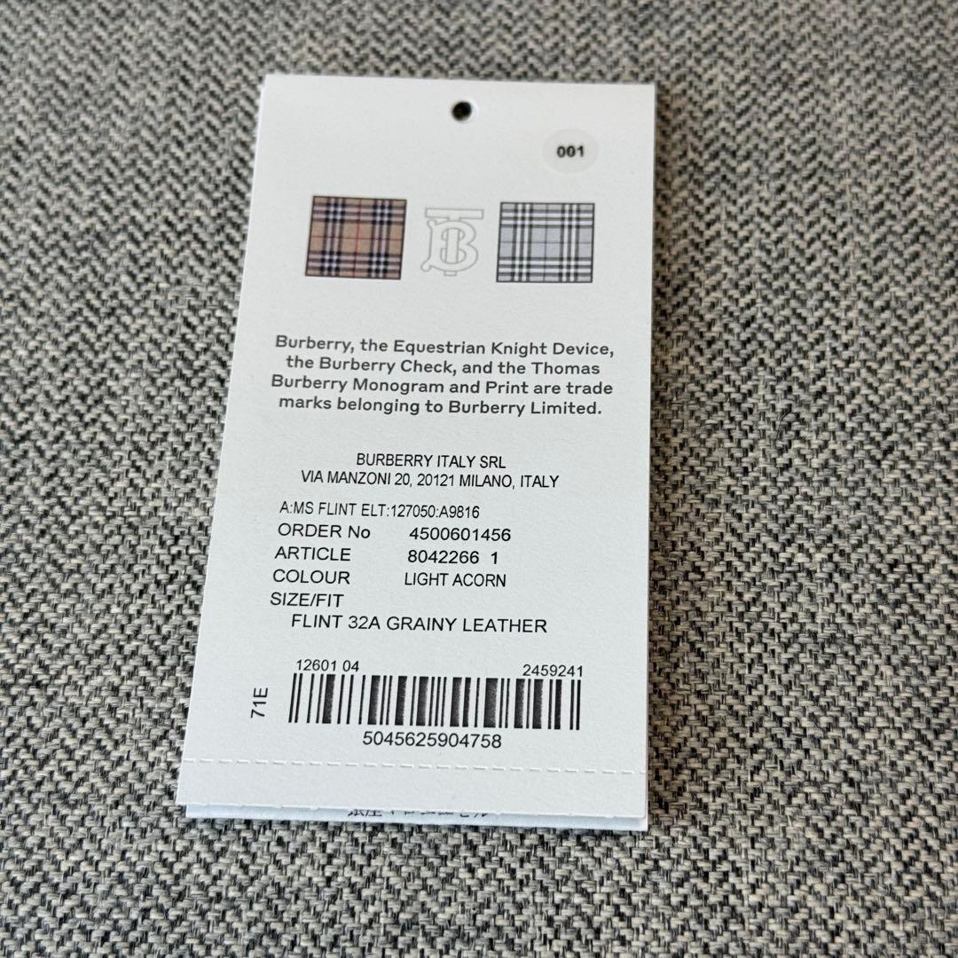 BURBERRY バーバリー カードケース 名刺入れ グレインレザー