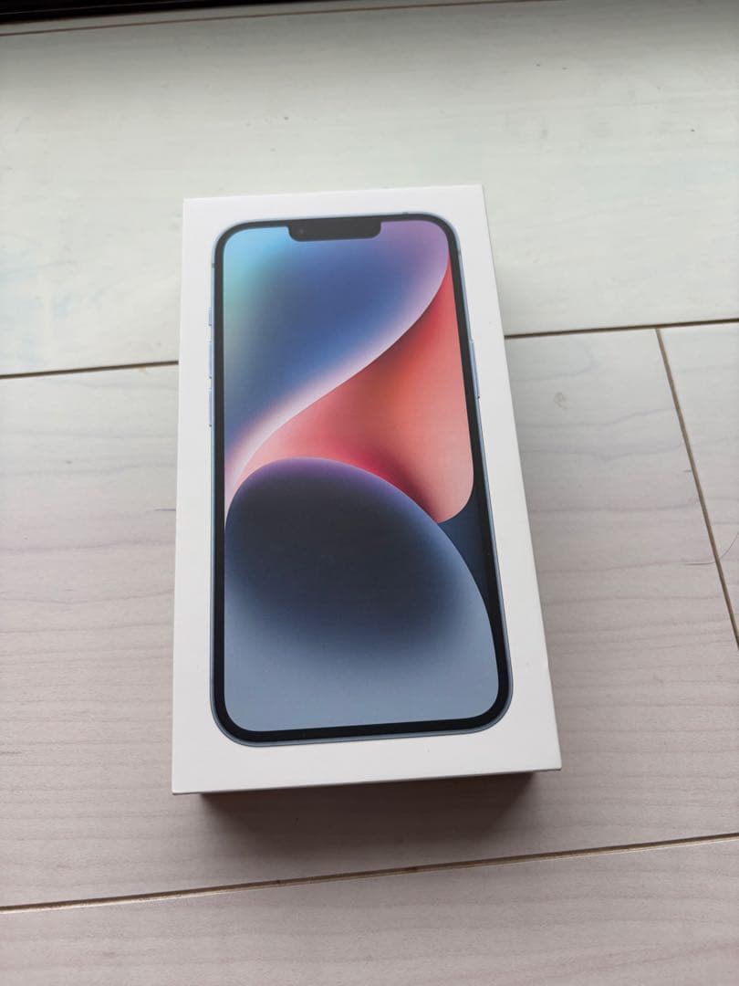 【美品】Apple iPhone 14 ブルー バッテリー 92% 128GB