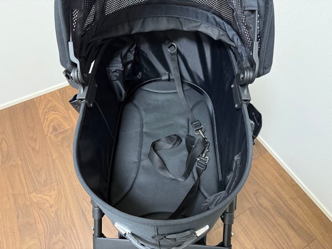 【美品】AIRBUGGY DOME3 REGULAR ブラック 屋外使用なし