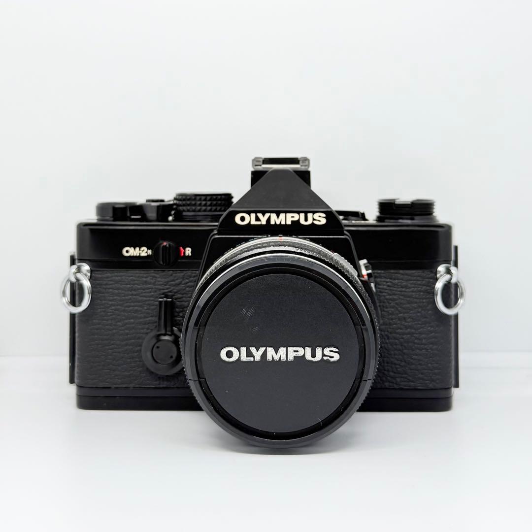 【完動品】OLYMPUS OM-2N ブラック フィルム一眼レフ 動作確認済み