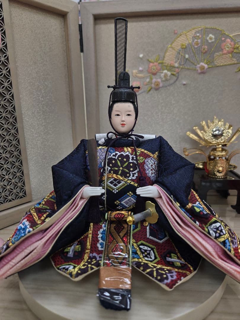 【展示品限り】雛人形 収納飾り　※閉店セール　24